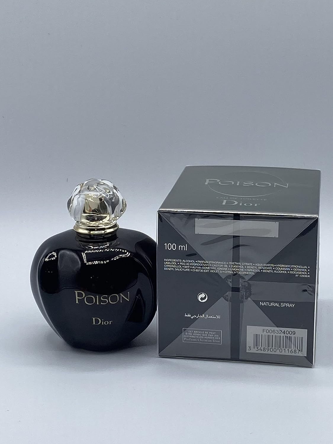 Poison By Christian Dior Edt Spray 3.4 Oz For Women