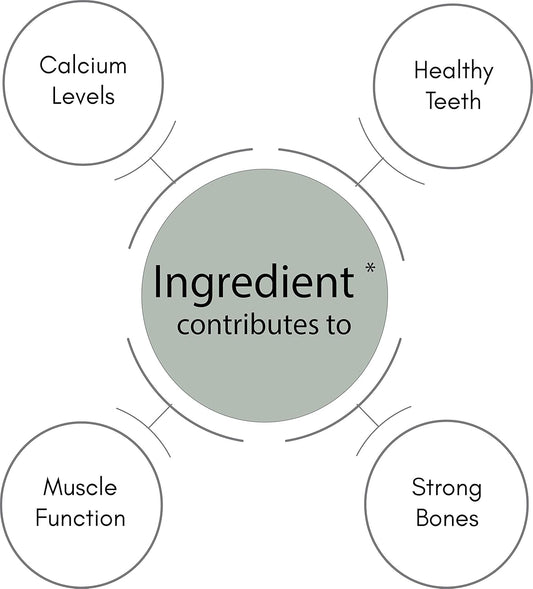 Synbio Premium - Calcium + Vitamin D3 | 90 Vegan Capsules For Enhanced Bone & Teeth Strength | Reduced Risk Of Osteoporosis | Free From Dairy, Gluten, Gelatine, Soya, Sugar | Halal & Kosher