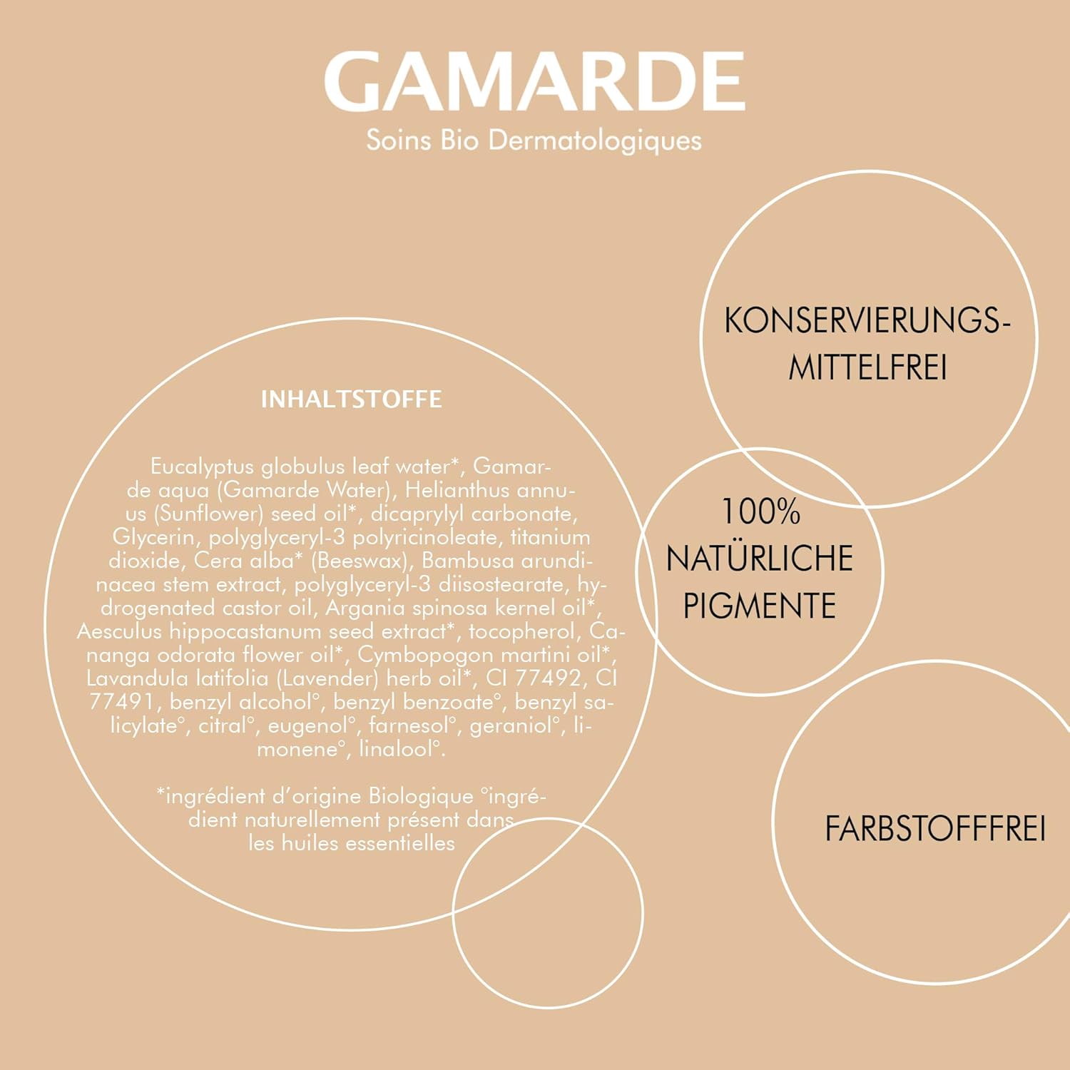 Gamarde Concealer Anti-Dark Circles Bio, 6 Ml, Pack Of 1