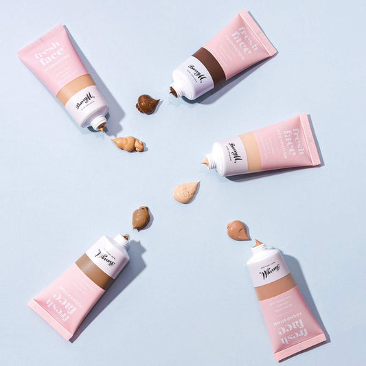 Barry M Cosmetics Fresh Face Lightweight Liquid Foundation Infused With Hyaluronic Acid And Vitamin C, Shade 3, 1 Count