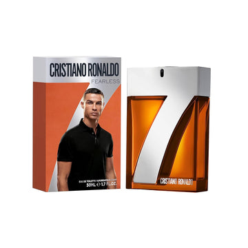 Cristiano Ronaldo Fearless - Long Lasting Vegan Cologne For Men - Woody Spicy Floral Perfume For Men - Eau De Parfum Cologne - 1.7 Oz