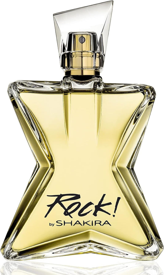 Shakira Perfumes - Rock By Shakira For Women - Long Lasting - Fresh, Femenine And Dynamic Fragance - Floral And Fruity Notes - Ideal For Day Wear - 80 Ml
