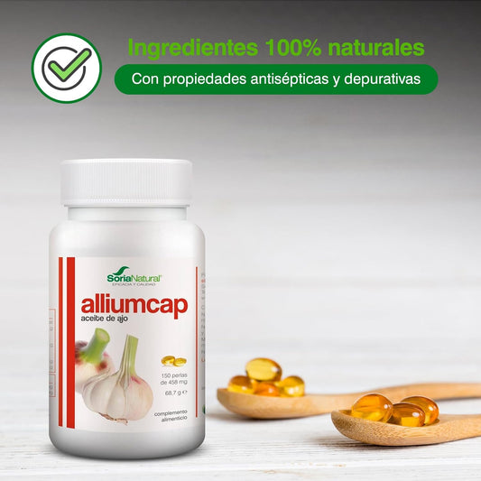 Soria Alliumcap Garlic Oil - 150Ca