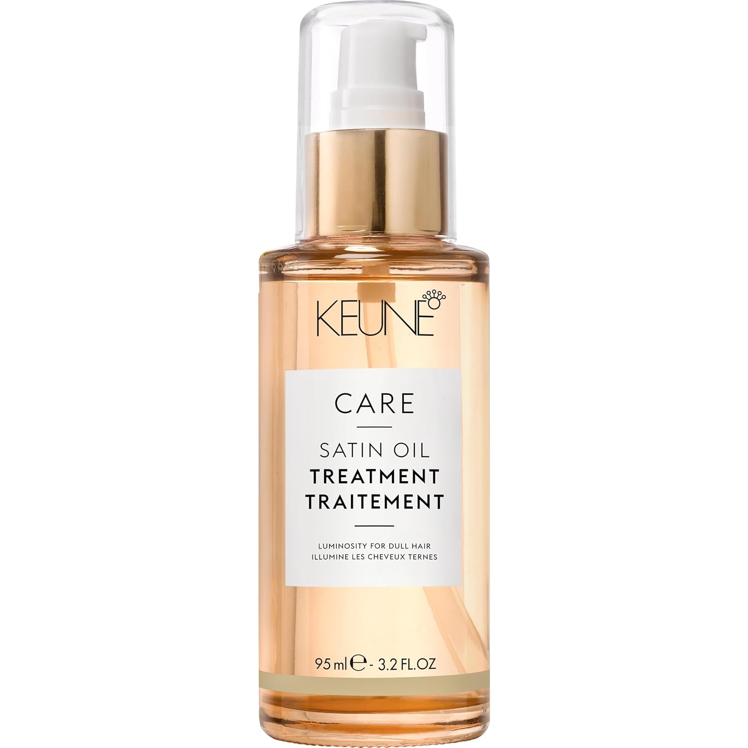 Keune Care Satin Oil Treatment, Lightweight Moisturizing Oil For All Hair Types, 3.2 Fl Oz