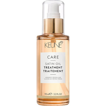 Keune Care Satin Oil Treatment, Lightweight Moisturizing Oil For All Hair Types, 3.2 Fl Oz