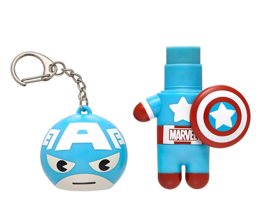 Lip Smacker Marvel, keychain, lip balm for kids - Captain America