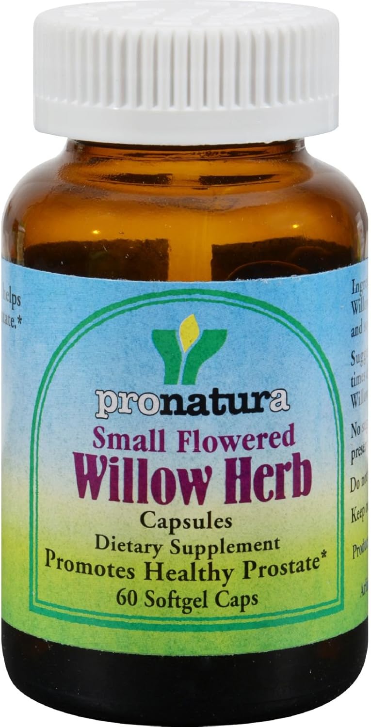 Pronatura Small Flowered Willow Herb, 60 Count : Health & Household