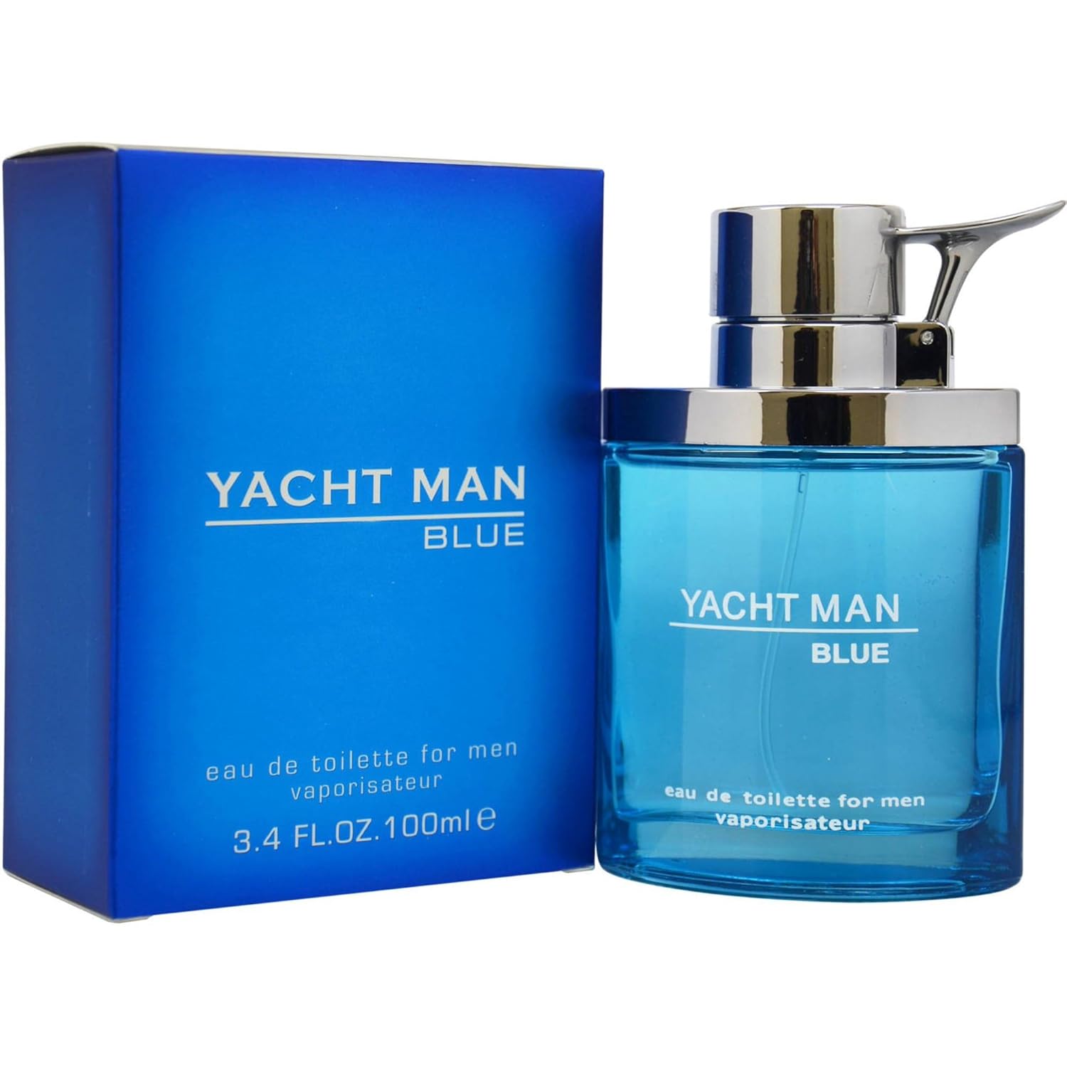 Yacht Man Blue By Myrurgia Eau De Toilette Spray 3.4 Oz For Men