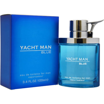 Yacht Man Blue By Myrurgia Eau De Toilette Spray 3.4 Oz For Men