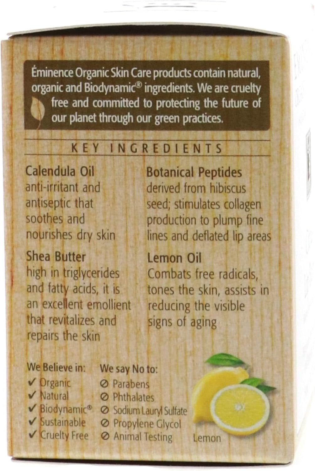 Eminence Organic Citrus Lip Balm, 0.27 Ounce : Beauty & Personal Care