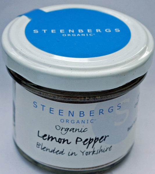 Steenbergs Organic Lemon Pepper Seasoning Standard 40G