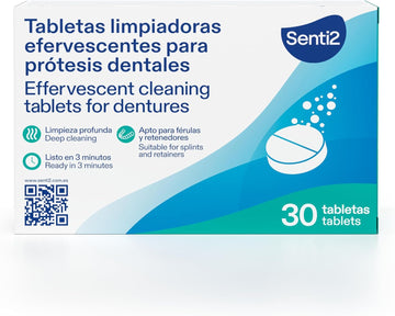 Senti2 Dental Cleaning Tablets Box Of 30