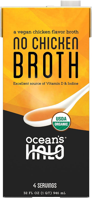 Ocean'S Halo, Organic And Vegan No Beef Broth, 32 Ounce