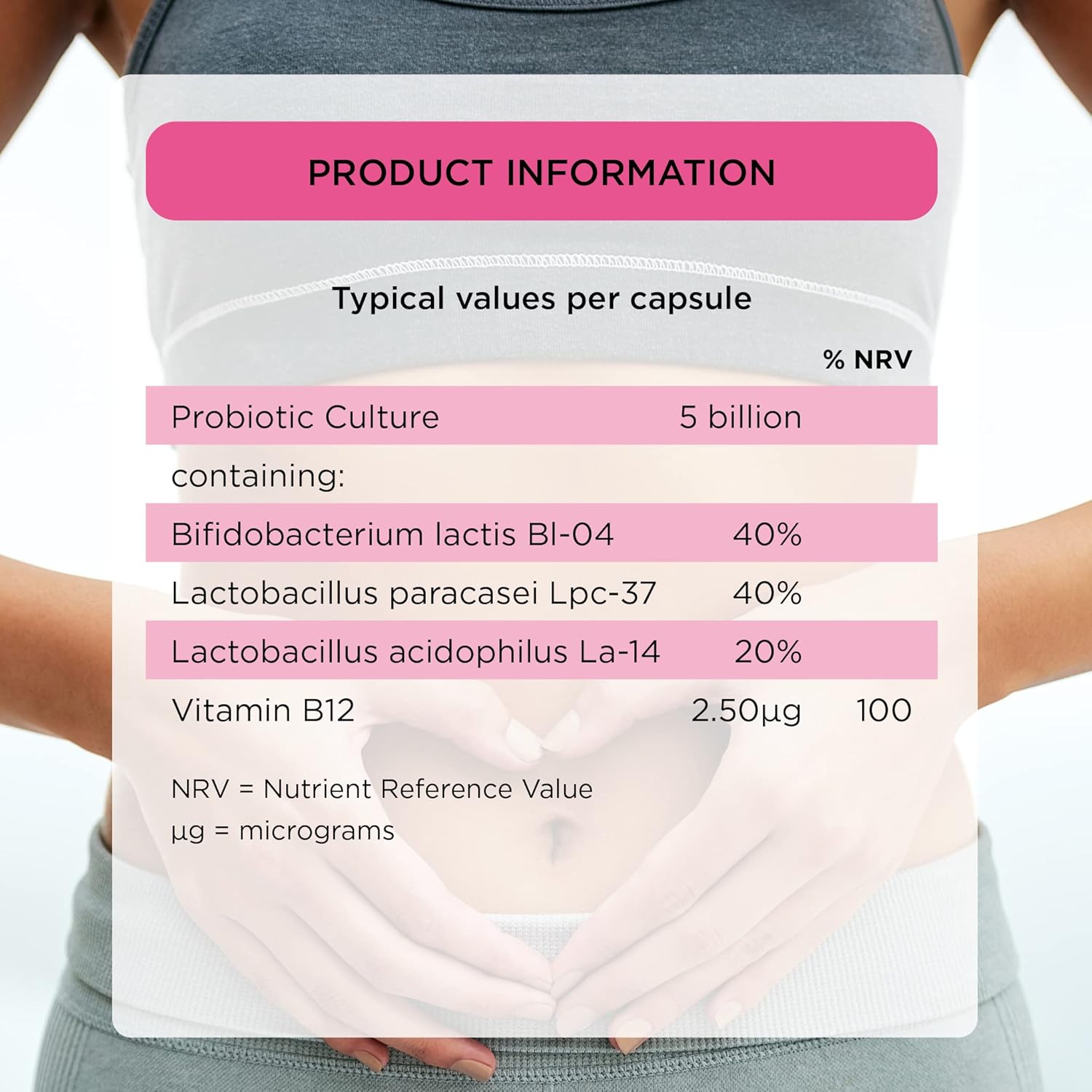Healthspan Probiotic 5 | Multi-Strain probiotic with 5 Billion Live Cultures from 3 Bacteria strains | Vitamin B12 to Support Your Immune Health | Vegan & Lactose Free Capsules (60 Capsules) : Amazon.co.uk: Health & Personal Care