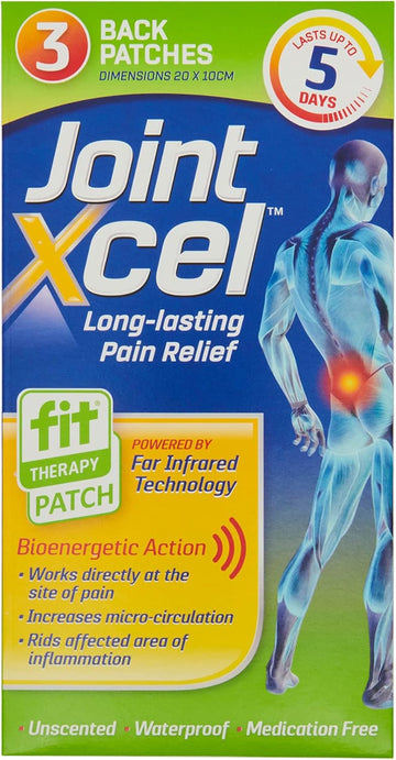 Jointxcel - 3 Non-Medicated Heat-Free Neck Pain Relief Patches