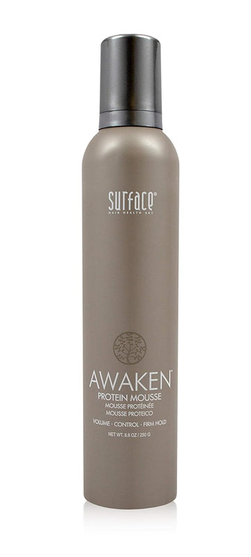 Surface Hair Awaken Mousse: Color Safe, Volumizing, Firm Hold Hair Mousse To Thicken Hair, Sulfate-Free, Paraben-Free, 8.8 Oz