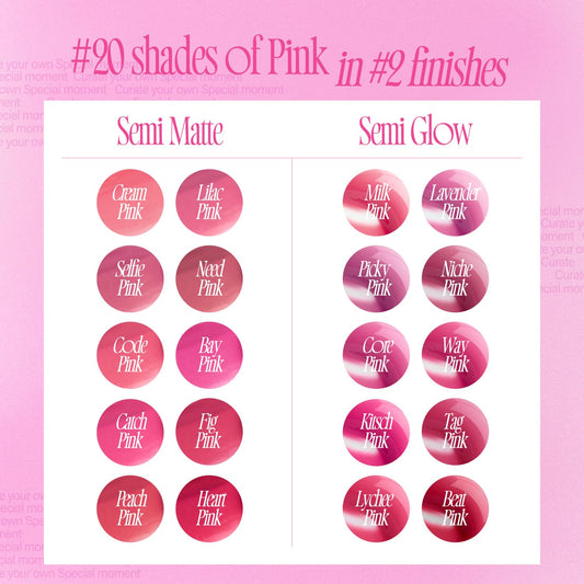 Pink Obsession Stay-Fit Lip Tint | M05 Code Pink | Weightless & Layerable Tint For Smudge-Proof, Long-Lasting Wear | Soft Blur Finish Or Vibrant Flush | 3.8G