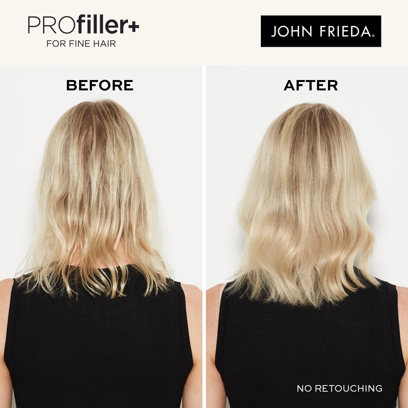 John Frieda PROfiller+ Thickening Conditioner for Thin, Fine Hair, 500ml : Amazon.co.uk: Beauty