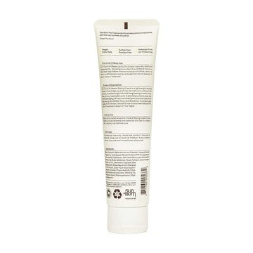 Sun Bum Curls And Waves Styling Cream - Lightweight Formula For Wavy And Curly Hair - Nourishing Kukui Nut And Coconut Oil - Frizz Free Finish - Vegan And Cruelty Free - 5 Oz