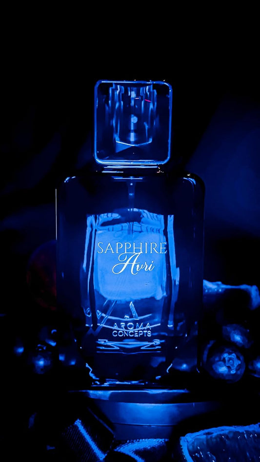 Avri Aroma Concepts Sapphire Edp Women'S Eau De Parfum Fragrances Scent For Her 3.4 Fl Oz Perfume By Avery