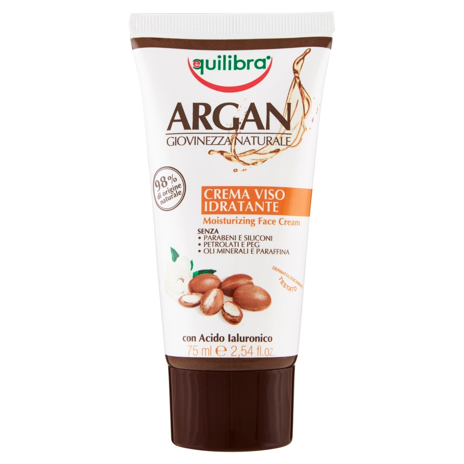 Moisturizing Argan Face Cream 75 Ml (2.5 Fl Oz), 1 Unit - Made In Italy