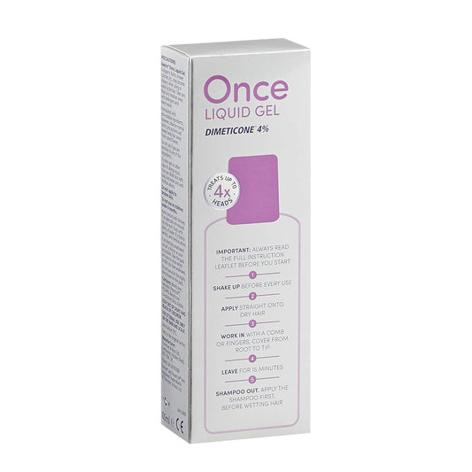 Kills Headlice Liquid Gel, Fast And Effective Lice And Nit Treatment, Kills Head Lice And Eggs, 4 Treatments, Clinically Tested, Suitable For Adults And Children, 100Ml