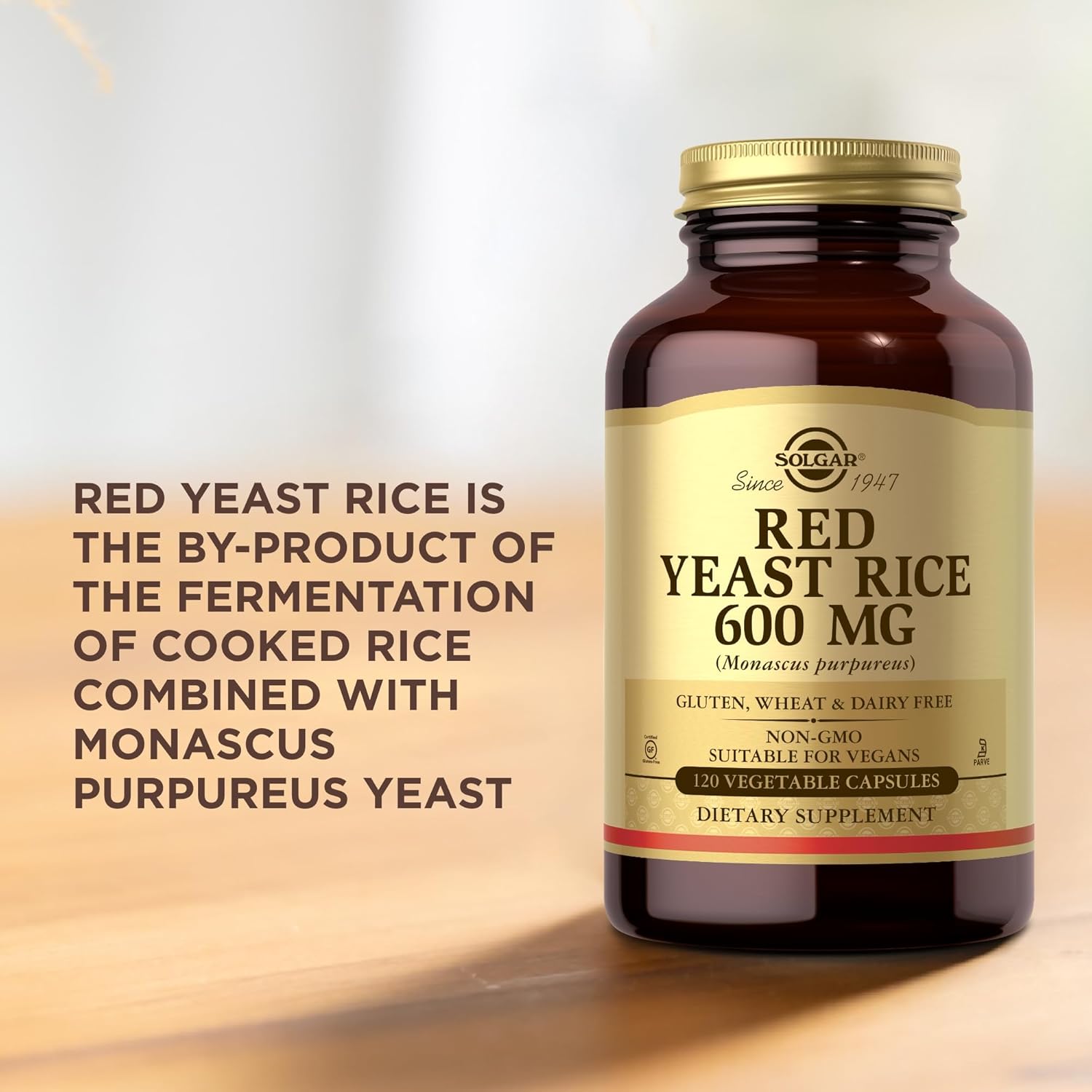 Red Yeast Rice 600 Mg - 120 Vcaps