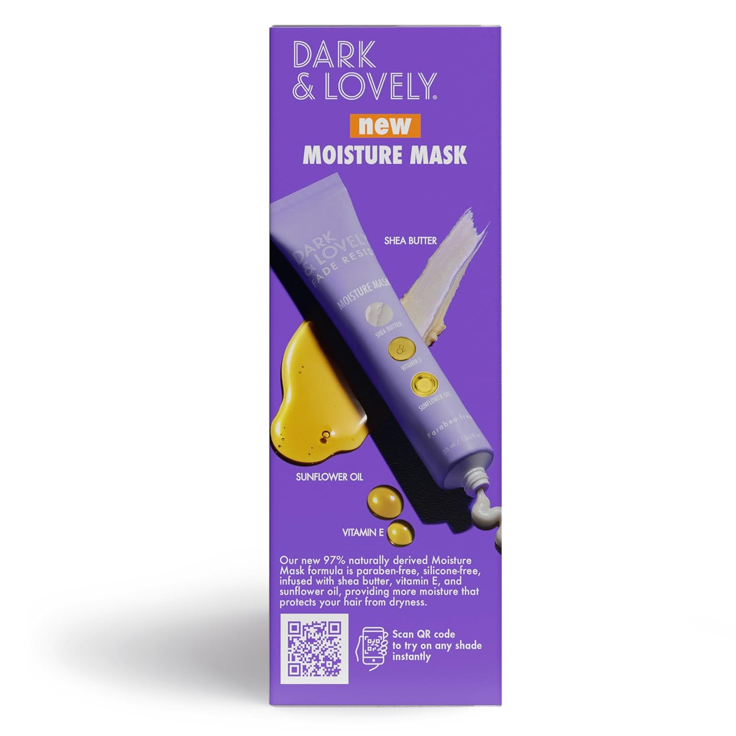SoftSheen-Carson Dark and Lovely Fade Resist Rich Conditioning Hair Color, Permanent Hair Color, Up To 100 percent Gray Coverage, Brilliant Shine with Argan Oil and Vitamin E, Brown Sugar : Chemical Hair Dyes : Beauty & Personal Care