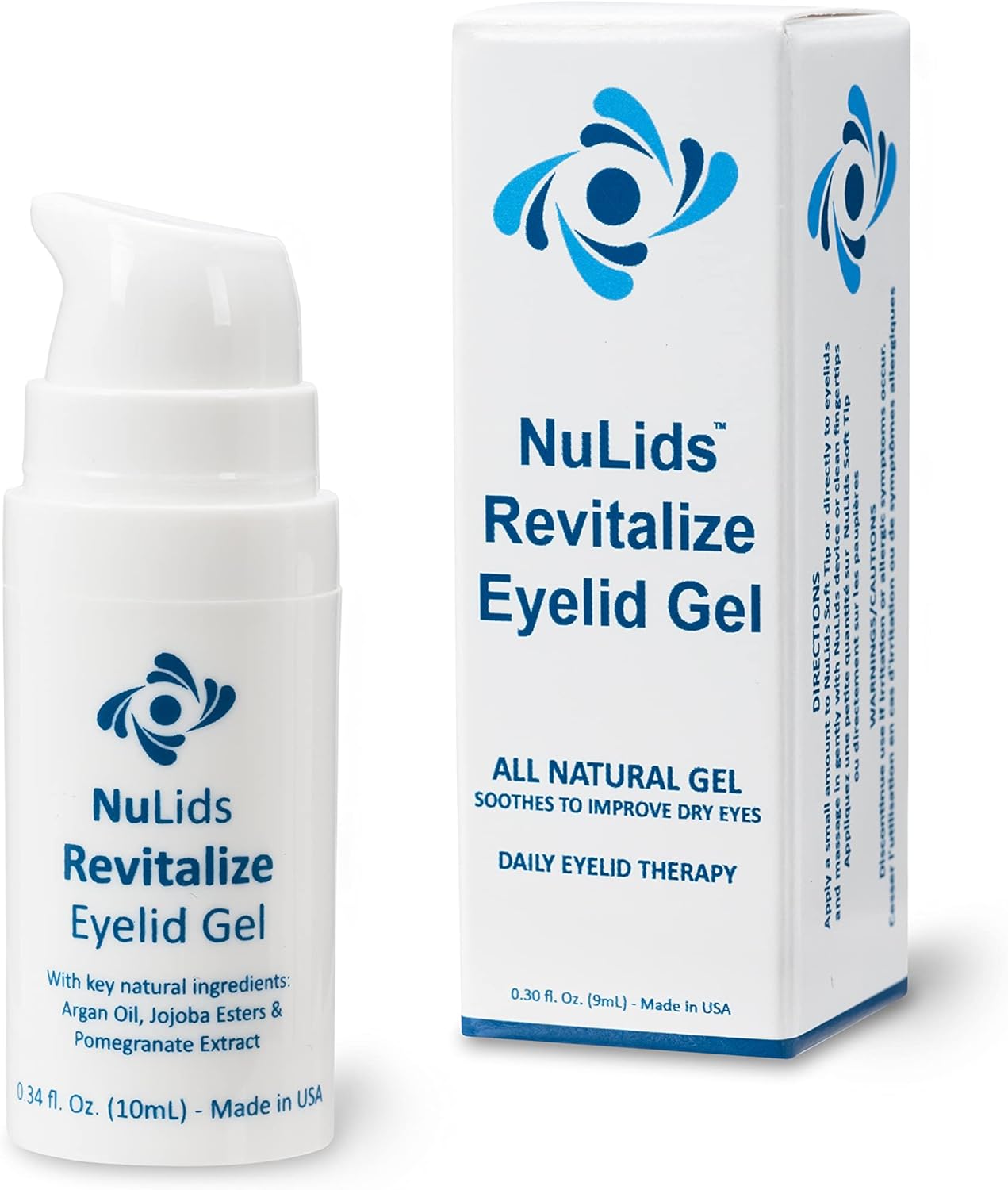 Nulids Revitalize Gel - 6 Bottles - Revitalizing Gel For Nulids Device That Soothes To Improve Dry Eyes - Daily Eyelid Therapy