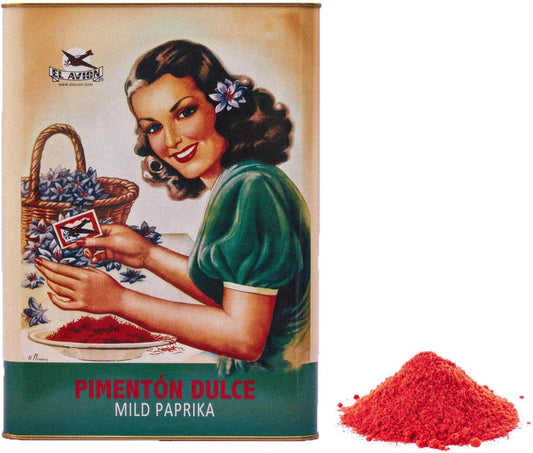 El Avion Vintage Mild Paprika In Retro Tin (75G)