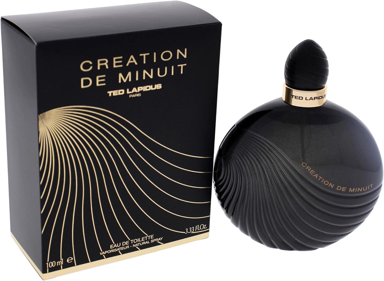 Creation De Minuit By Ted Lapidus For Women - 3.33 Oz Edt Spray