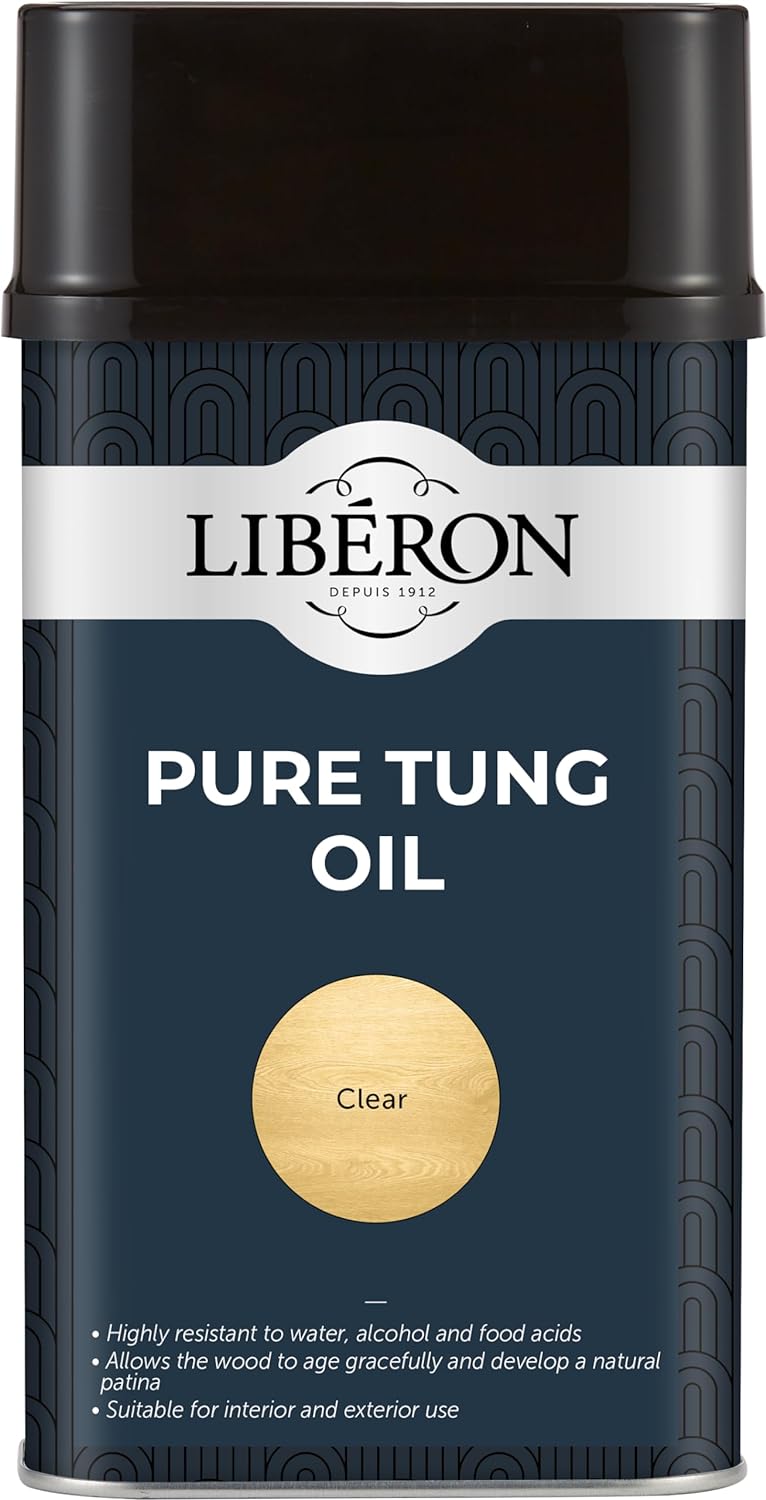 Liberon Pure Tung Oil, 1 Liter