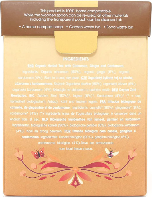 English Tea Shop Organic Ceylon Cinnamon, 80 G Whole Leaf Tea Pack