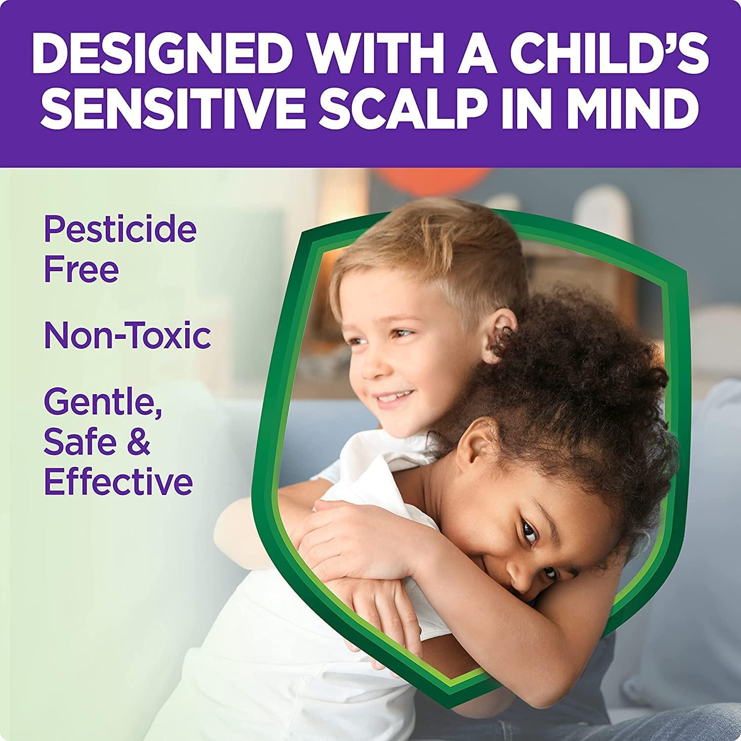 Lice Shield Shampoo & Conditioner 2 In 1 - 10 Oz - 2 Pk : Beauty & Personal Care