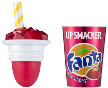 Lip Smacker Coca-Cola Cup Collection, Strawberry Fanta Coke Cup Lip Balm For Kids, Sweet Gift For Your Friends