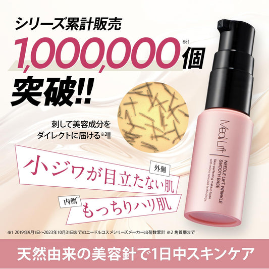 Medi Lift Nl Wrinkle Smooth Base, Face Primer For Makeup, Pore Minimizer & Wrinkle Smoother With Encapsulated Retinol, Ideal For All Skin Types - Instant Skin Lifting With Swiss Ice Wine