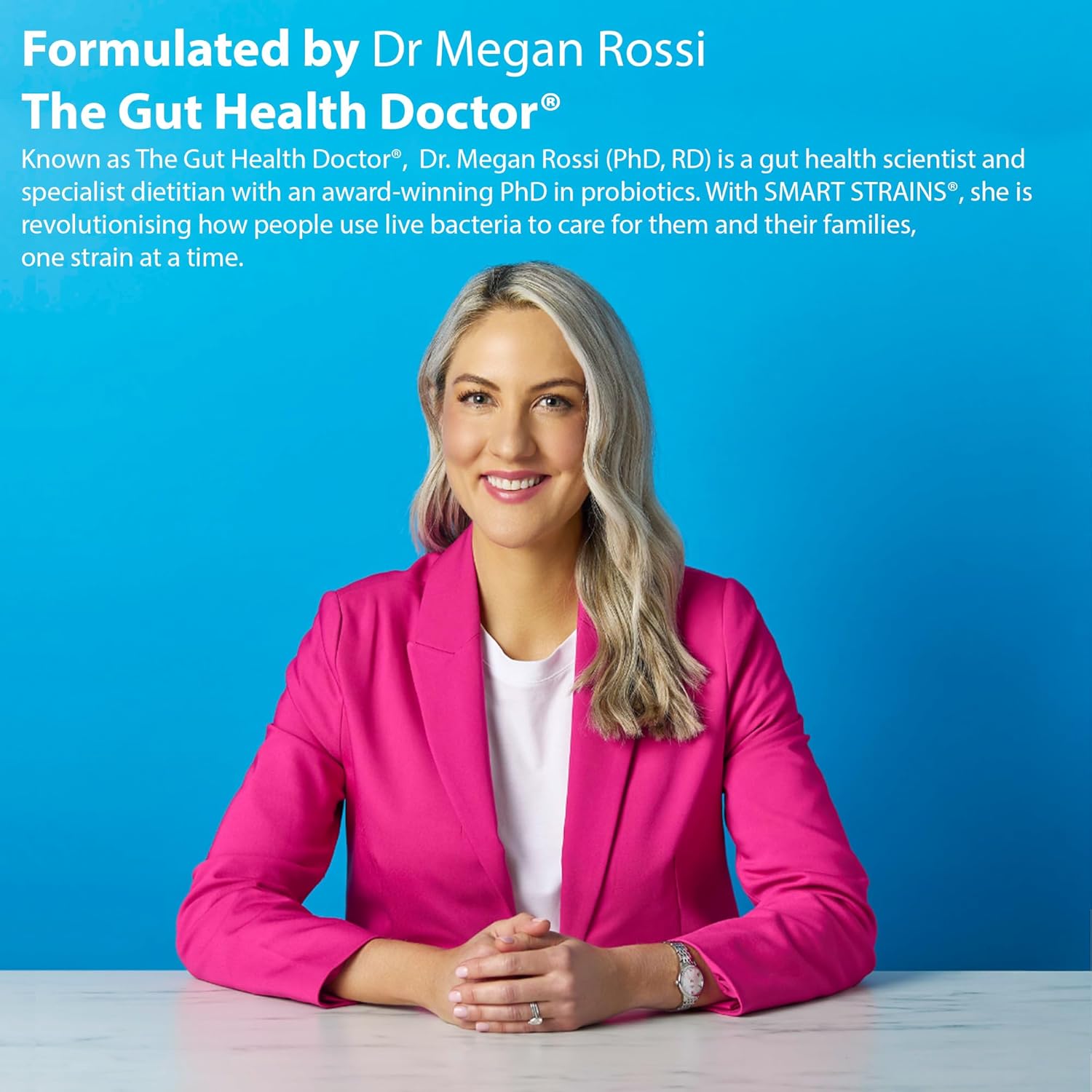 SMART STRAINS Probiotics for Women - Clinically Proven Live Bacteria for Women's Intimate Flora, Formulated by The Gut Health Doctor| 5 Billion Bacterial Cultures | Vaginal Probiotics 30 Capsules : Amazon.co.uk: Health & Personal Care