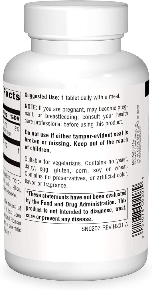 Source Naturals Butcher'S Broom Dietary Supplement - Ruscus Aculeatus - 250 Tablets