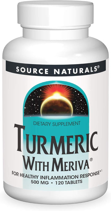 Source Naturals Turmeric With Meriva 500Mg For Healthy Inammatory Response - 120 Tablets