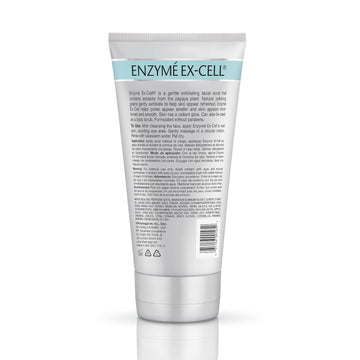 Pharmagel Enzyme Ex-Cell - Gentle Papaya Face Exfoliator Scrub For All Skin Types - 18 Ounces