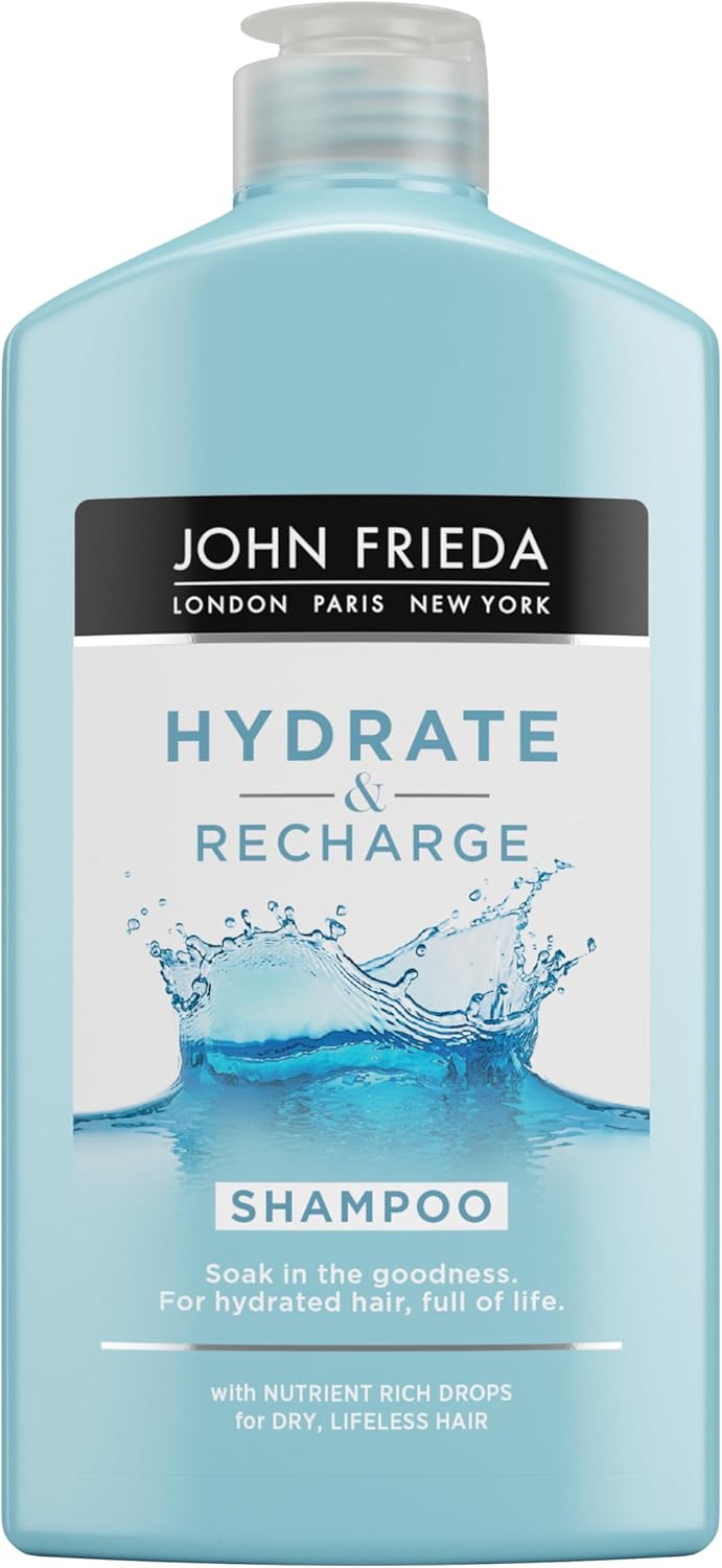 Hyrdate & Recharge John Frieda Shampoo for Dry, Lifeless Hair, 250 ml : Amazon.co.uk: Beauty