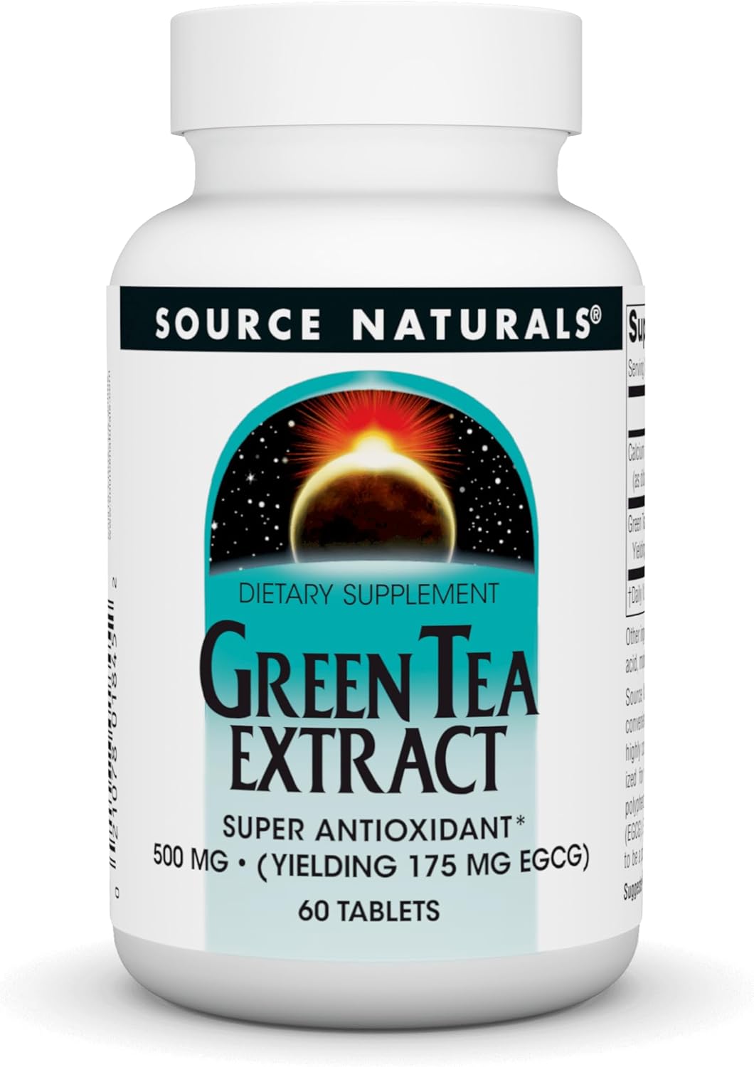 Source Naturals Green Tea Extract 500 mg Super Antioxidant* - 60 Tablets