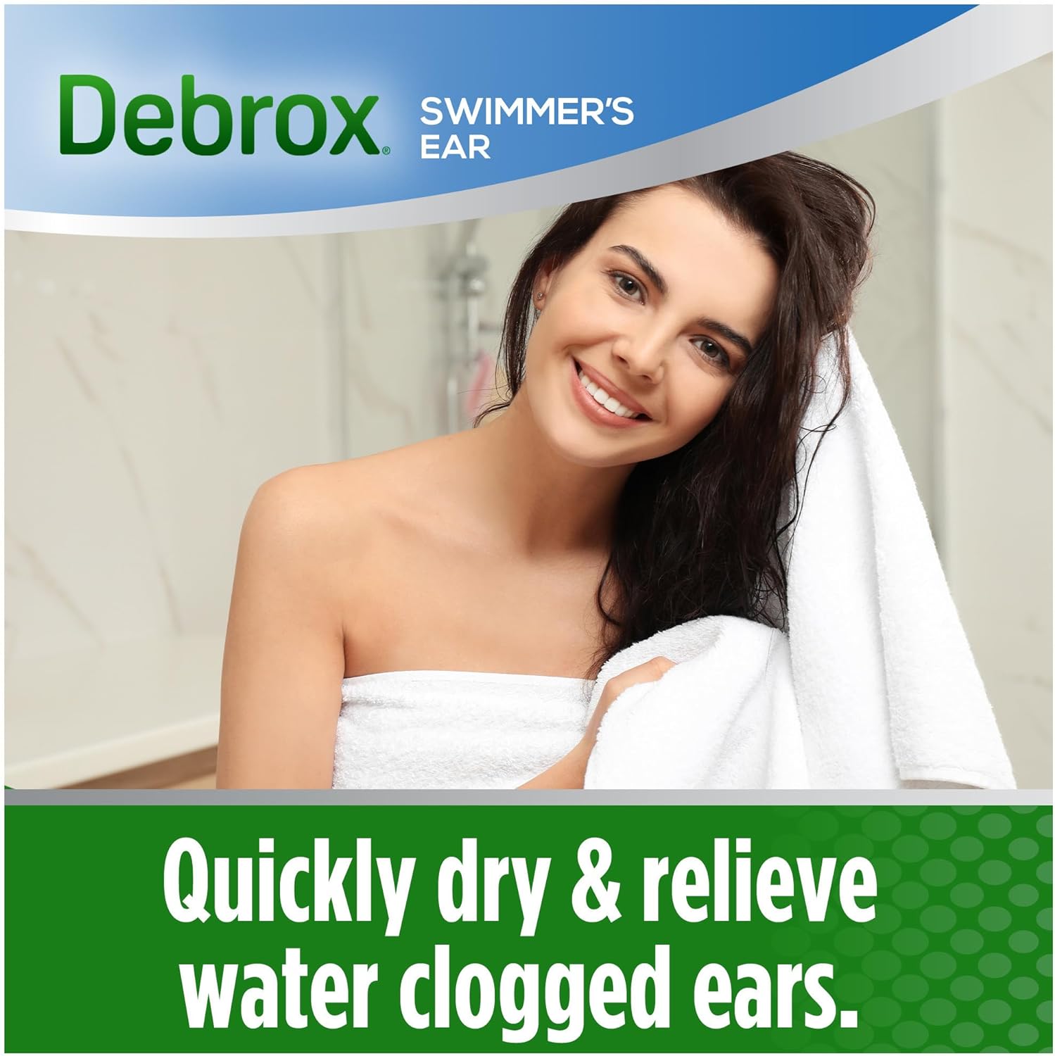 Debrox Swimmer’s Ear Drops, Ear Drying Drops for Adults and Kids, 1 Fl Oz : Health & Household