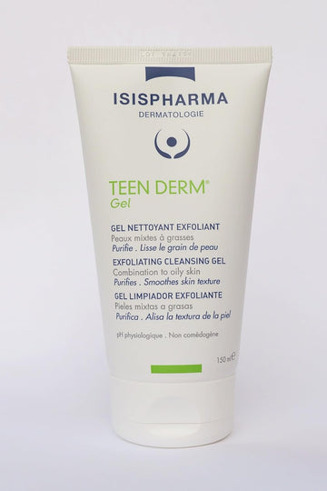 Isispharma Teen Derm Gel 150Ml -Purifying Foaming Gel, Oily Skin With Imperfections, Anti Blemish Gel Cleanser By Isis Pharma