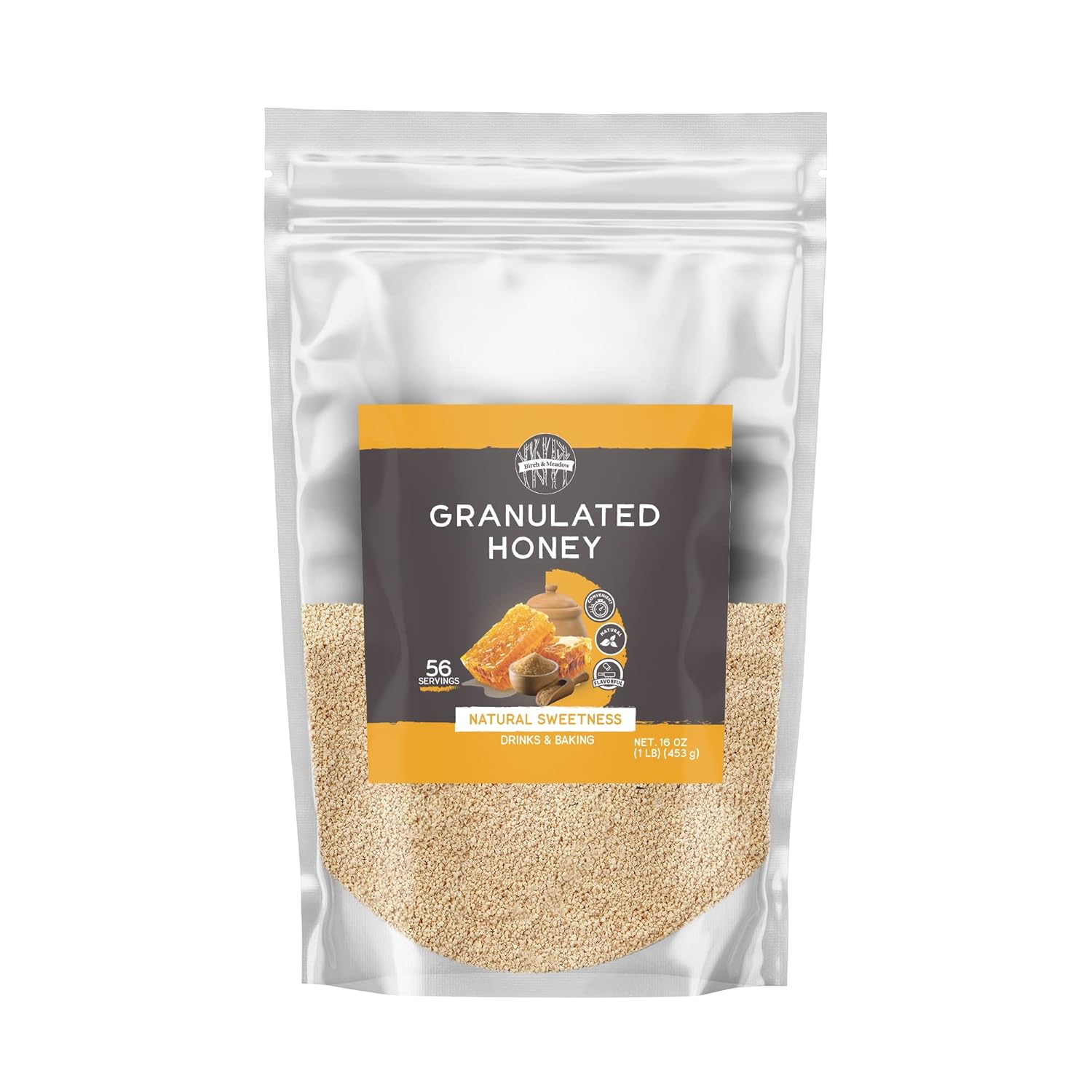 Birch & Meadow Granulated Honey (1 Lb)