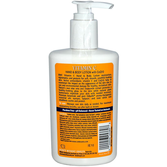 Beauty Without Cruelty Hand & Bdy Lotn Vit C 8.5 Fz