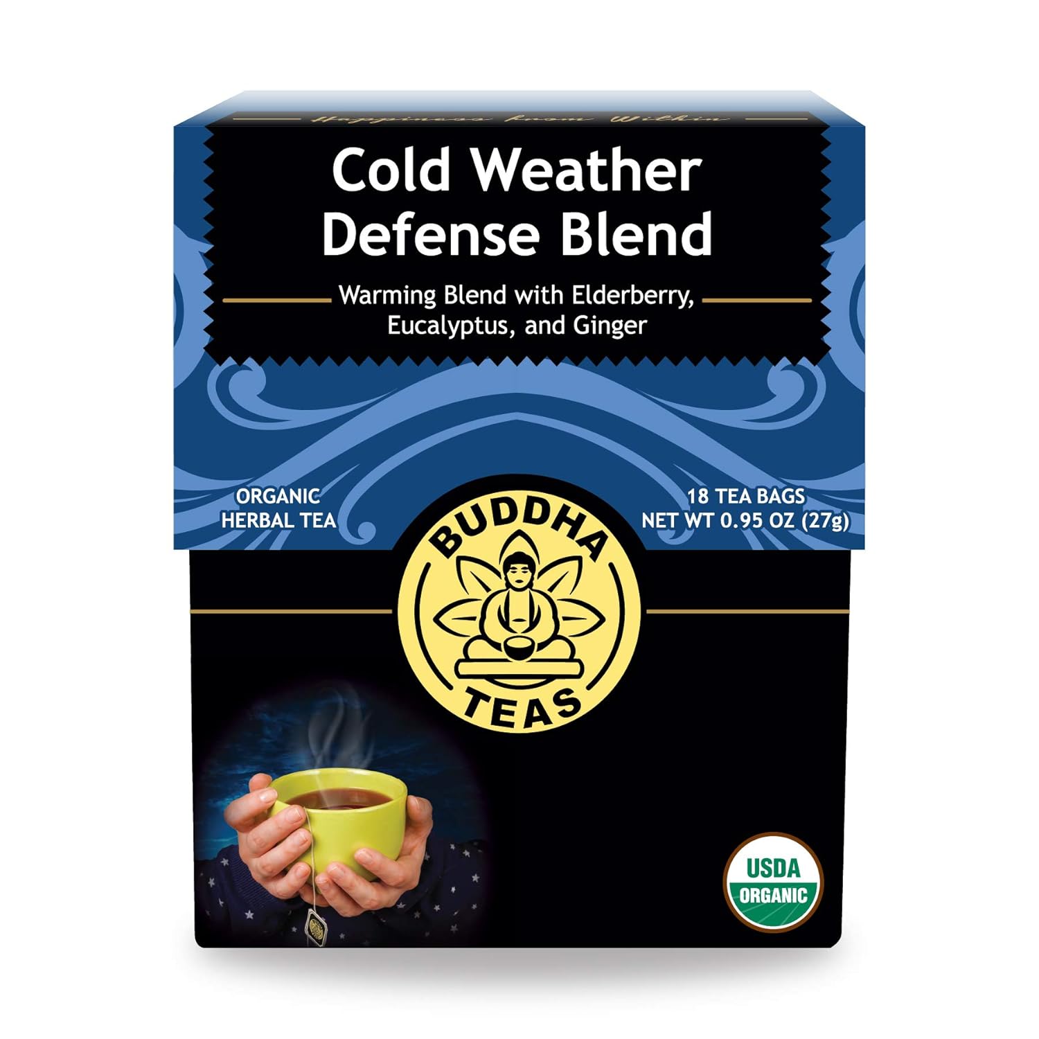 BUDDHA TEAS Organic Cold Weather Immunity Teas Bundle : Grocery & Gourmet Food