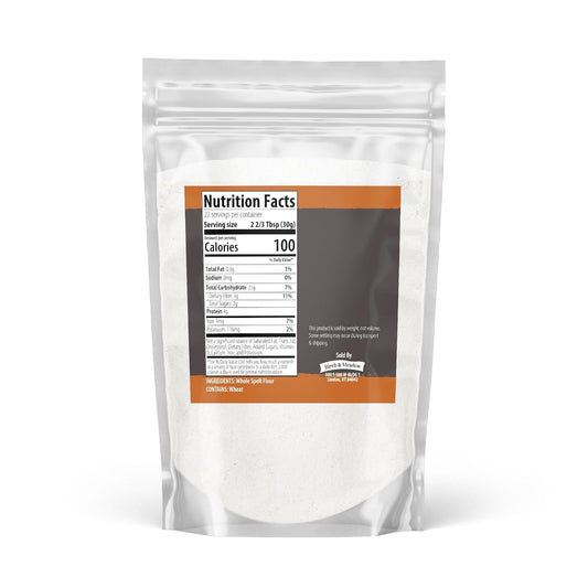 Birch & Meadow Whole Spelt Flour, 1.5 Lb, Ancient Grain, From Spelt Berries, Nutty Flavor