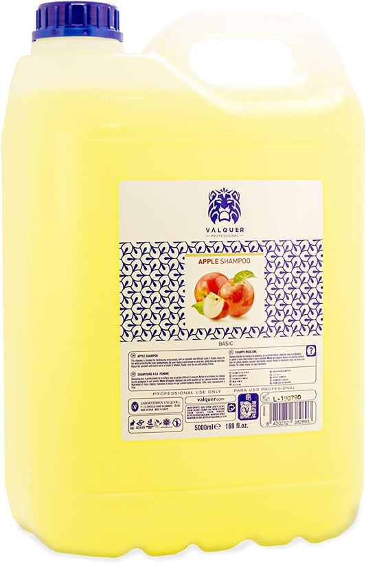 Valquer Special Apple Shampoo For Hairdressers Shampoo For Professional Carafe 5 L