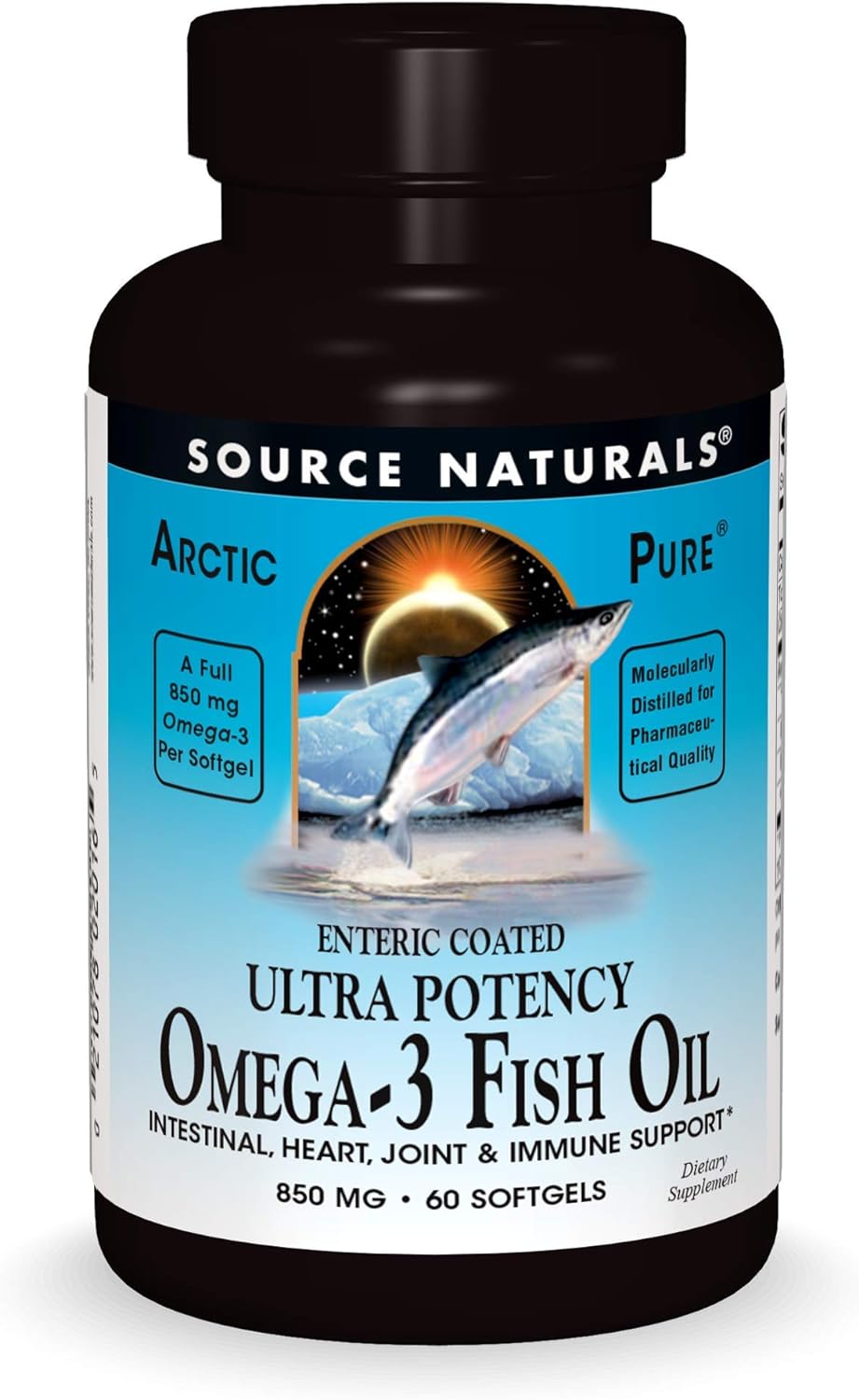 Source Naturals ArcticPure Omega-3 Fish Oil 850mg Ultra Potency EPA +